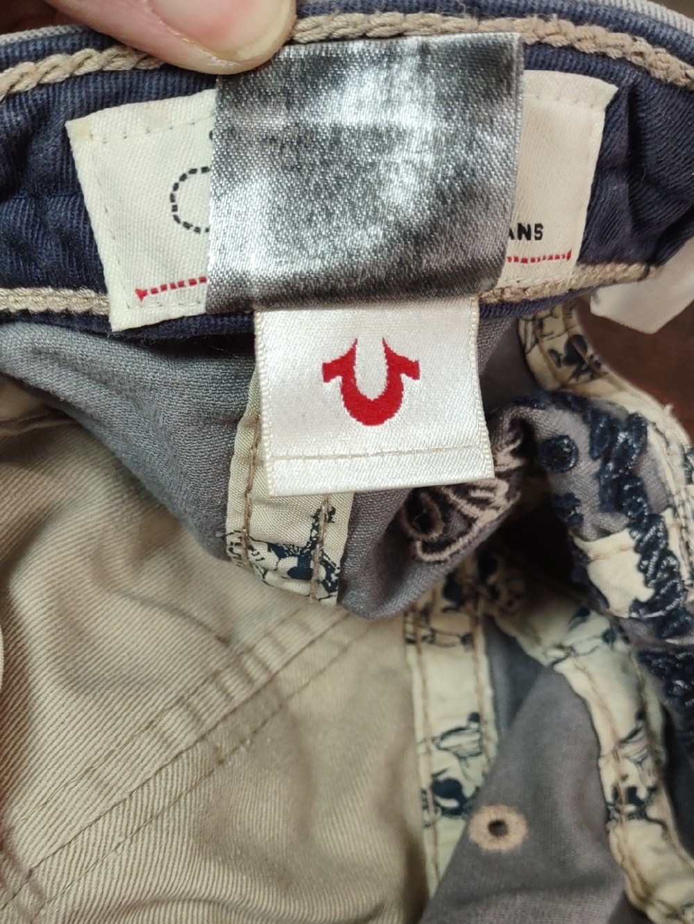 True Religion Vintage Distressed "Horseshoe" Baseball Cap - Picture 9 of 13